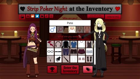 nsfw games,Strip Poker Night at the Inventory